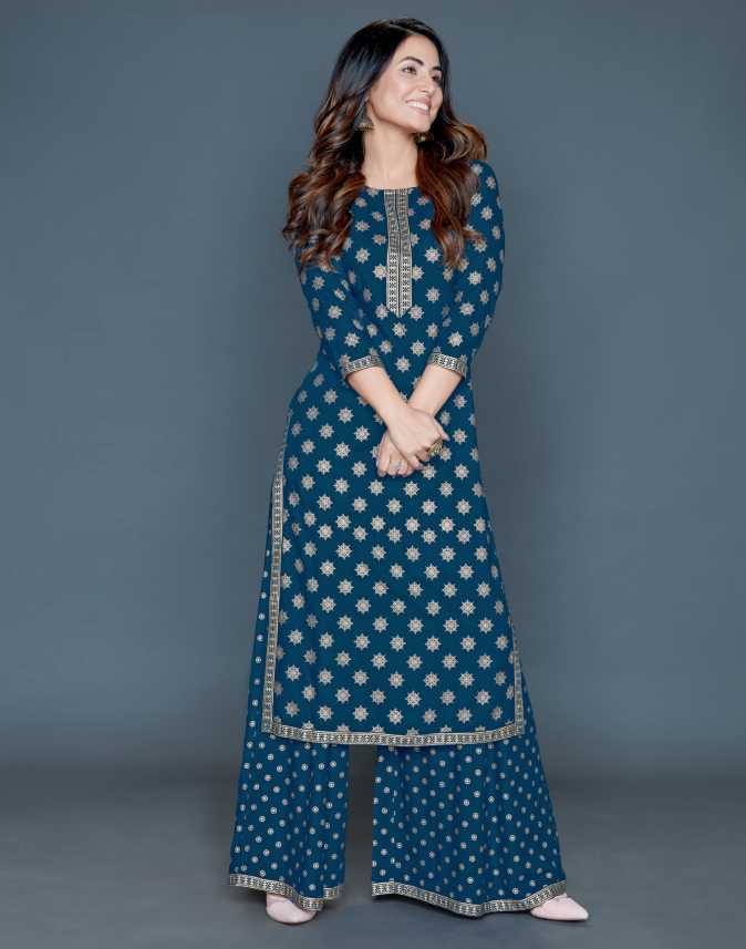 Women Printed Straight Kurta